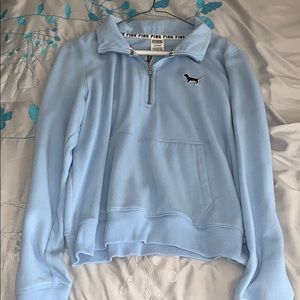 pink victorias secret hoodie